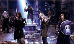 Scene from Fellowship of the Ring