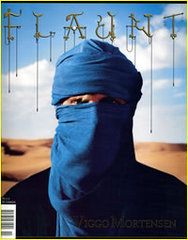 Viggo Mortensen: Flaunt #39 cover by Perou