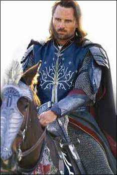 Viggo Mortensen as Aragorn, King Elessar, in "The Return of the King"