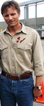 Viggo Mortensen with stained shirt