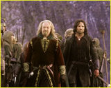 King Theoden and Aragorn
