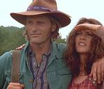 Walker Jerome and liberated housewife Pearl Kantrowitz take in the scene at Woodstock. (Viggo Mortensen, Diane Lane)