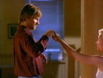 Clay invites Callie to dance along with the radio's music. (Viggo Mortensen, Ashley Judd)