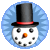 Frostyland snowman